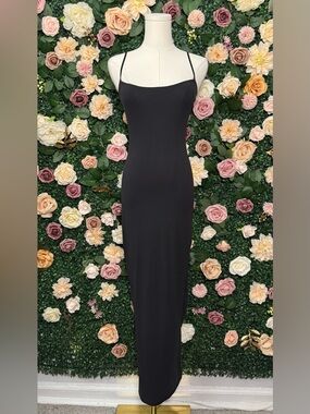 black lace long sleeve midi dress Black Lace Long Sleeve Wrap Midi Dress 10 main image 0